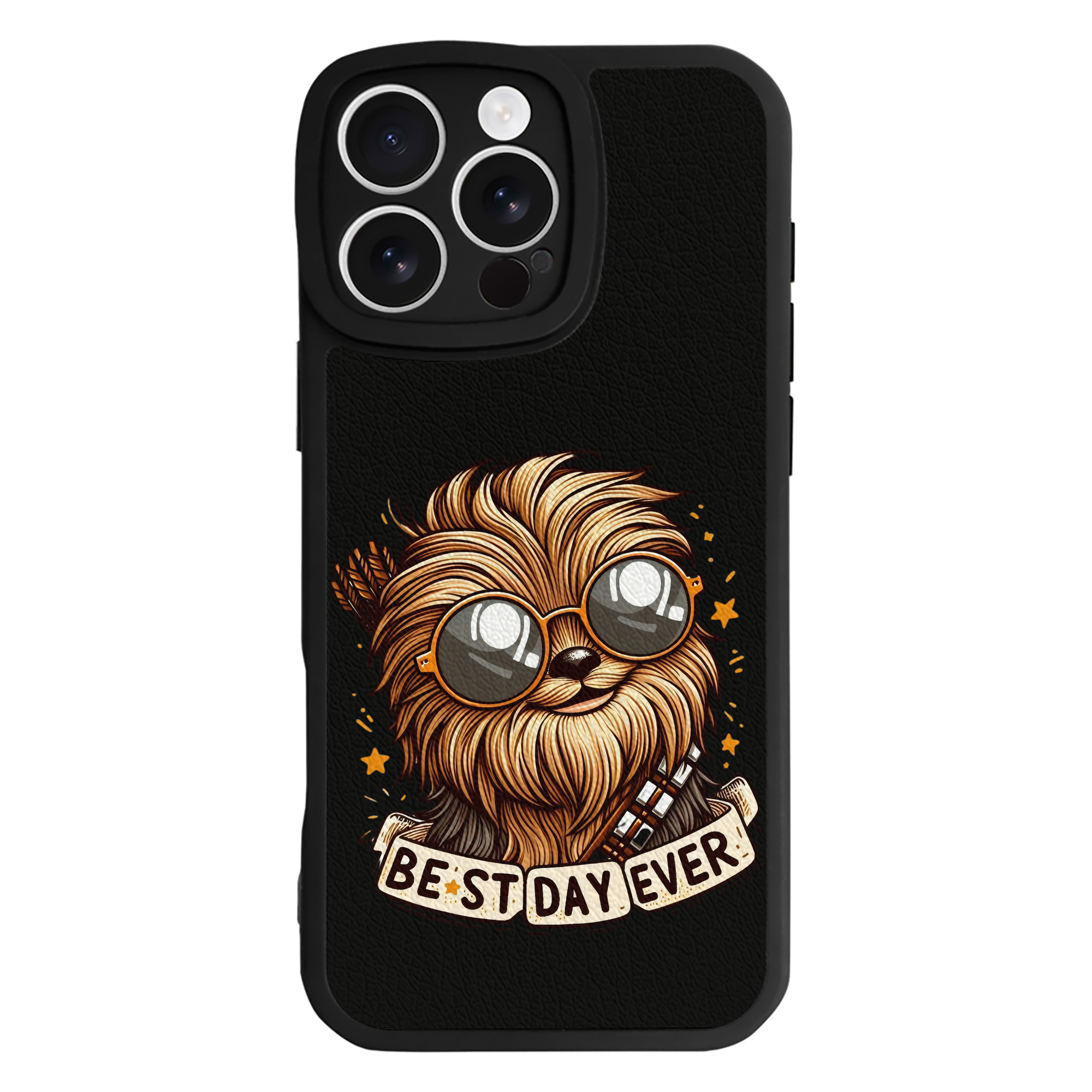 （画像用） スター・ウォーズ Star Wars 【iPhone 16シリーズ対応】シリコンスマホケース（レザー調） 材質：シリコン